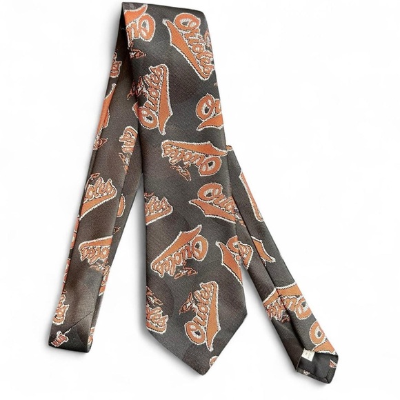 Vintage Baltimore Orioles Tie – NWT – MLB Baseball Fan Collectible - Picture 2 of 7